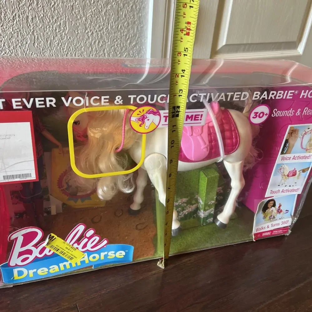 Mattel BARBIE Dream Horse VOICE ACTIVATED Blonde Barbie Doll Set NIB NEW Blonde